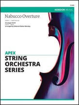 Nabucco Overture Orchestra sheet music cover